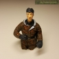 Preview: Deutscher Soldat Panzerbesatzung Resin handbemalt Eichenlaubtarn Herbst